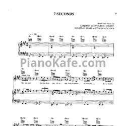 Ноты Елена Екимова - 7 seconds - предпросмотр