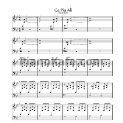 Ноты David Bonk - Ce pia ali - предпросмотр