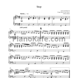 Sheets Sam Brown - Stop - preview