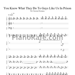 Ноты My Chemical Romance - You know what they do to guys like us in prison - предпросмотр