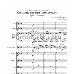 Ноты Ирина Подошьян - Со мною вот что происходит (Партитура) - предпросмотр