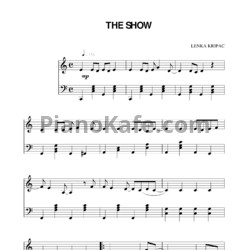 Ноты Lenka - The show - предпросмотр