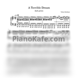 Ноты Yuliya Kotskaya - A terrible dream - предпросмотр
