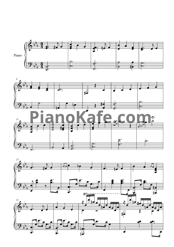 Ноты Ennio Morricone - Magic waltz