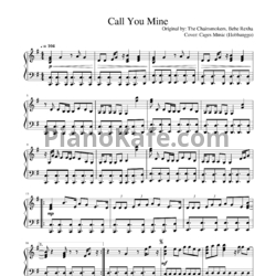 Ноты The Chainsmokers, Bebe Rexha - Call you mine - предпросмотр