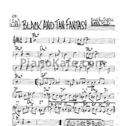 Ноты Duke Ellington - Black and tan fantasy - предпросмотр