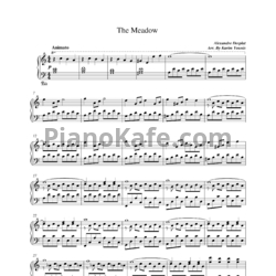 Ноты Alexandre Desplat - The meadow (New moon) - предпросмотр