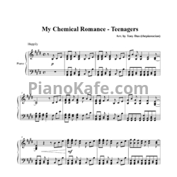 Ноты My Chemical Romance - Teenagers - предпросмотр
