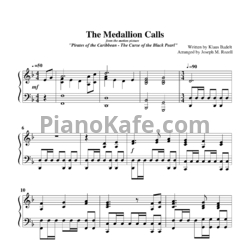Ноты Klaus Badelt - The Medallion Calls - предпросмотр
