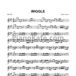 Sheets Jason Derulo feat. Snoop Dogg - Wiggle - preview