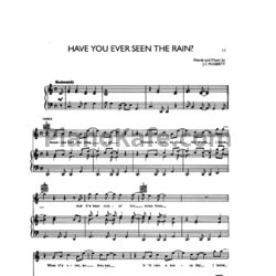 Ноты Алиса Кожикина, Сабина Мустаева, Пелагея, Дима Билан и Леонид Агутин - Have you ever seen the rain - предпросмотр