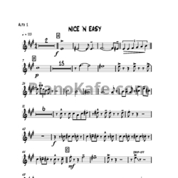 Sheets Frank Sinatra - Nice 'n' easy (Партии инструментов) - preview