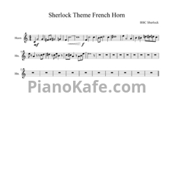Sheets David Arnold, Michael Price - Sherlock Theme - preview