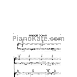 Ноты Al Jarreau - Boogie down - предпросмотр