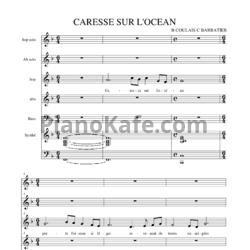 Ноты Bruno Coulais - Caresse sur l'océan - предпросмотр