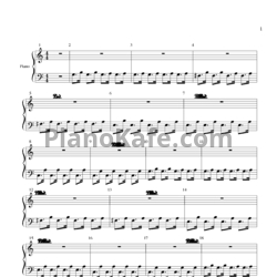Ноты Twenty One Pilots - Addict with a pen - предпросмотр