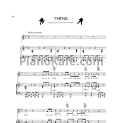Ноты Aretha Franklin - Think - предпросмотр