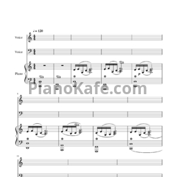 Ноты Bill Conti - Lock up (Main title) - предпросмотр