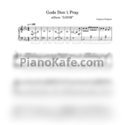 Ноты Imagine Dragons - Gods don’t pray - предпросмотр