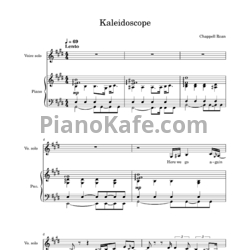 Ноты Chappell Roan - Kaleidoscope - предпросмотр