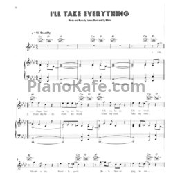 Ноты James Blunt - I'll Take Everything - предпросмотр