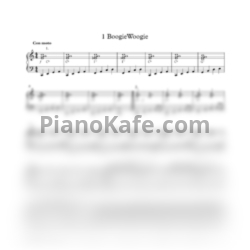 Ноты Boogie Woogie  exsercise - предпросмотр