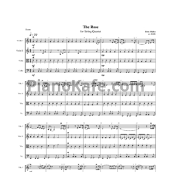 Ноты Andre Rieu - The rose - предпросмотр