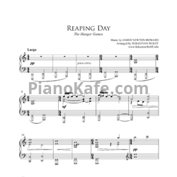 Ноты James Newton Howard - Reaping day - предпросмотр