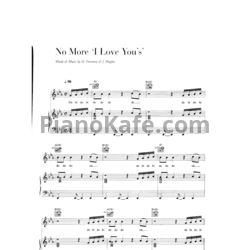 Ноты Annie Lennox - No more 