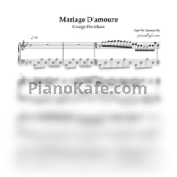 Sheets George Davidson - Mariage D'amour - preview