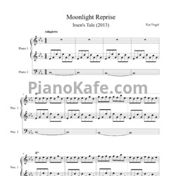 Ноты Kai Engel - Moonlight reprise (для 2 фортепиано) - предпросмотр
