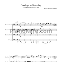 Sheets Boyz II Men - Goodbye to yesterday (Партитура) - preview