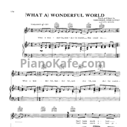 Ноты Sam Cook - Wonderful world - предпросмотр