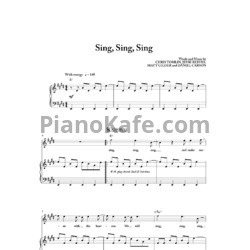 Ноты Chris Tomlin - Sing, sing, sing - предпросмотр