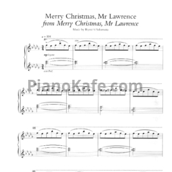 Ноты Ryuichi Sakamoto - Merry Christmas Mr. Lawrence (Piano solo) - предпросмотр