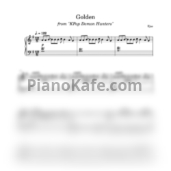 Ноты Huntr/x - Golden - предпросмотр