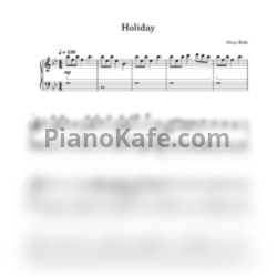 Ноты Stray Kids - Holiday - предпросмотр