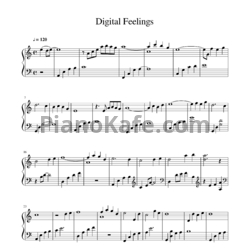 Ноты Vitalie Rotaru - Digital feelings - предпросмотр