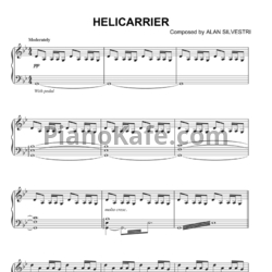 Ноты Alan Silvestri - Halicarrier - предпросмотр
