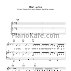 Ноты Lana Del Rey - Born to die (Книга нот) - предпросмотр