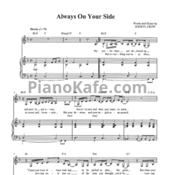 Ноты Sheryl Crow & Sting - Always on your side - предпросмотр