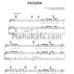 Ноты Il Divo - Passera - предпросмотр