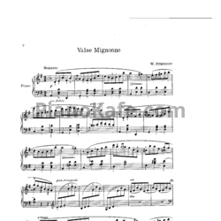 Ноты Владимир Ребиков - 3 пьесы для Фортепиано (Op. 3) - предпросмотр