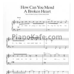 Ноты It's easy to play Bee Gees (Книга нот) - предпросмотр