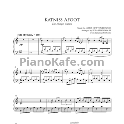 Ноты James Newton Howard - Katniss afoot - предпросмотр