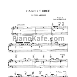 Sheets Ennio Morricone - Gabrile's oboe - preview