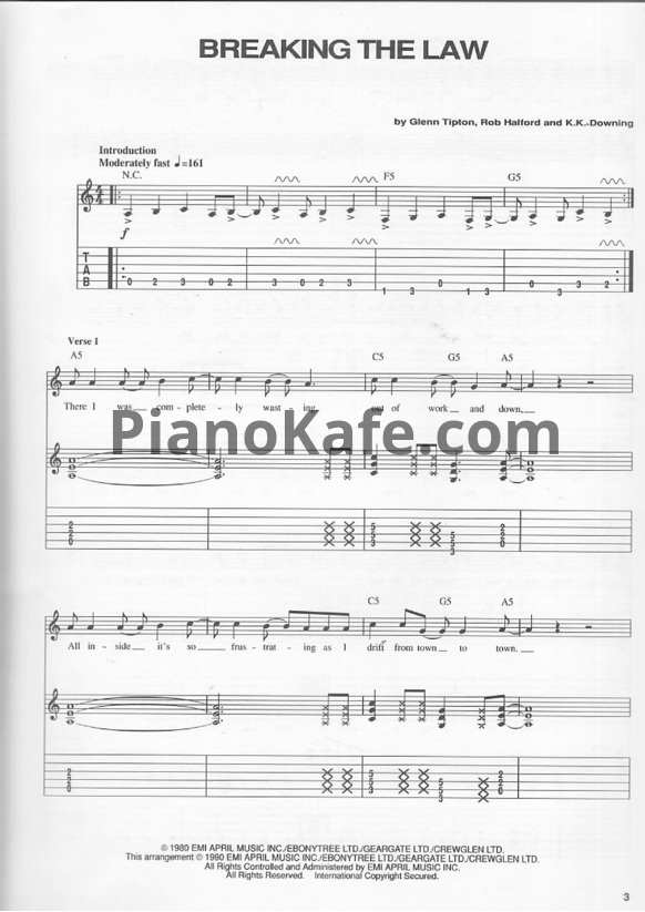 Ноты Judas Priest - Vintage hits (Книга нот)