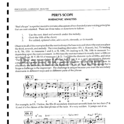Sheets The harmony of Bill Evans - preview