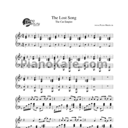 Ноты The Cat Empire - The lost song - предпросмотр