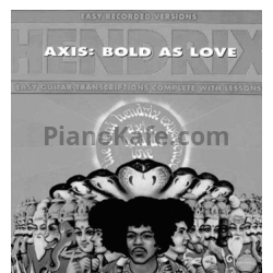 Ноты Jimi Hendrix - Axis bold as love (Книга нот) - предпросмотр